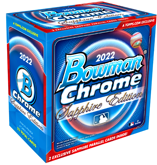 2022 Bowman Chrome Sapphire Edition Baseball Cards Checklist and Odds