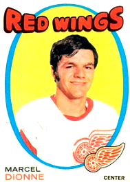 1971-72 O-Pee-Chee Marcel Dionne RC #133