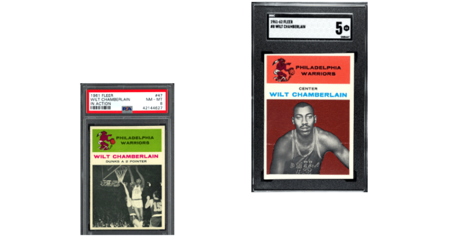 Wilt Chamberlain Basketball Cards