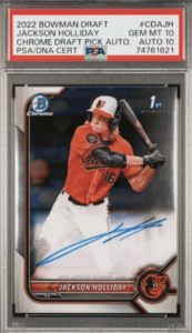 Top-selling Item] Baltimore Orioles Jackson Holliday 1 2022-23