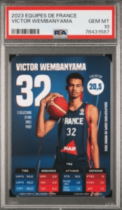 2019 VICTOR WEMBANYAMA Exclusive CUSTOM MADE Basketball Novelty Rookie  Cards Euro Cup and U16 France - Projected #1 Pick in 2023 NBA Draft