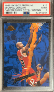 1995-96 Skybox Premium Michael Jordan #15 Trading Card