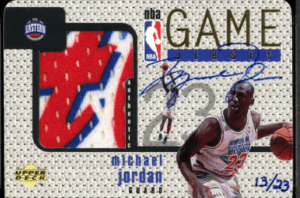 1997-98 Upper Deck Game Jersey Michael Jordan #GJ13