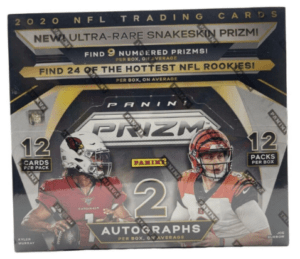 2020 Prizm football Hobby Box sweepstakes prize