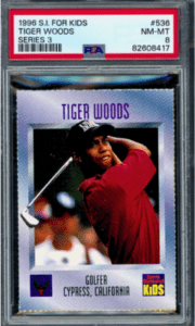 1996 Sports Illustrated for Kids Tiger Woods 536