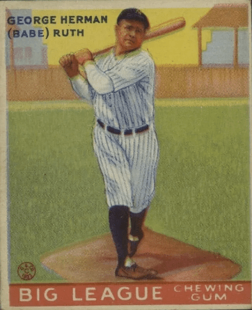 1933 Goudey Babe Ruth 144