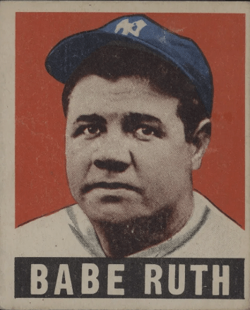 1948 Leaf Babe Ruth 3