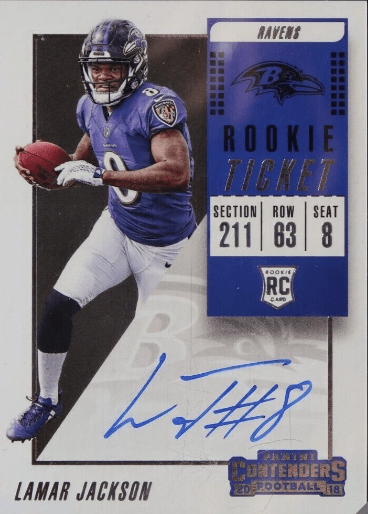 Lamar Jackson Football Rookie Value and Guide - Cardboard Nerds