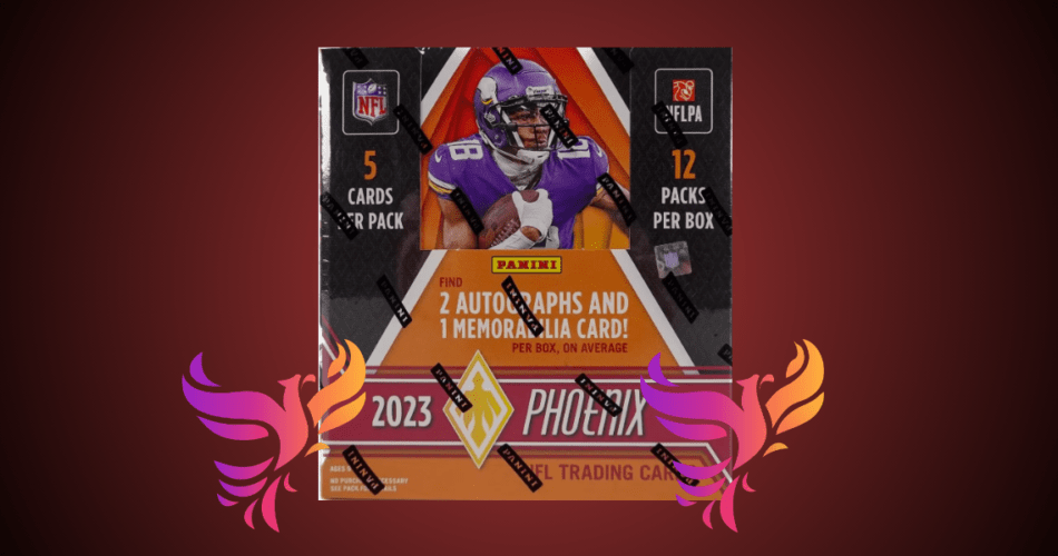 2023 Panini Phoenix Football Hobby Box Checklist + Key Cards