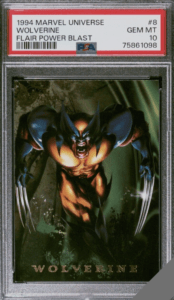 1994 Wolverine Marvel Flair Power Blast