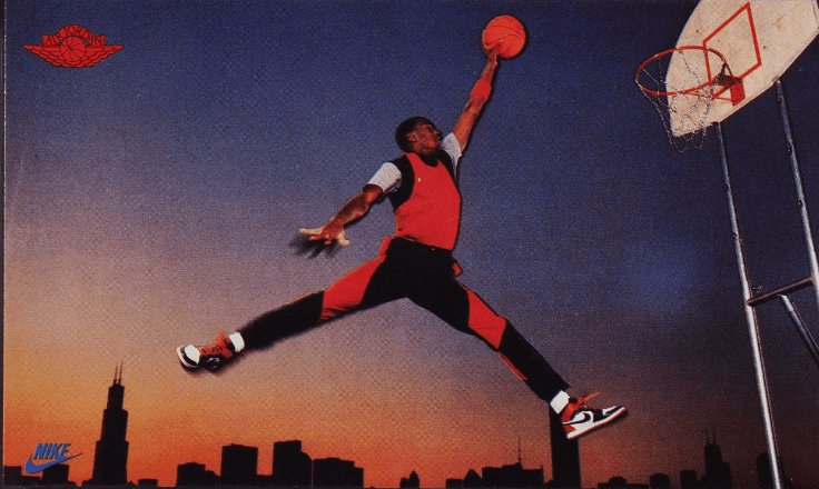 1985 Michael Jordan Nike Promo Rookie