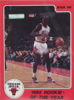 1986 Michael Jordan Star Basketball