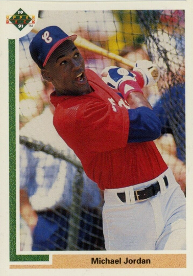 1991 Michael Jordan Upper Deck Baseball RC #SP1