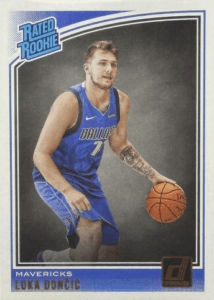 2018 Luka Doncic Donruss Rated RC 177