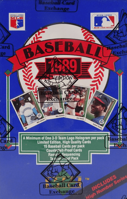 1989 upper deck baseball box on ebay