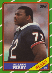 1986 William Perry Topps 20