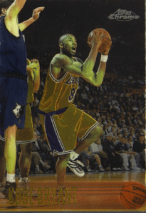 1996 Kobe Bryant Topps Chrome 138