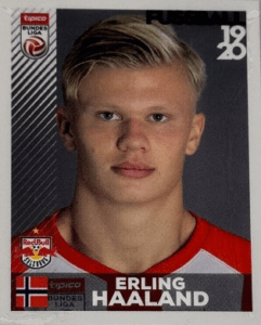 2019 Panini Fussball Bundesliga Soccer Erling Haaland ROOKIE CARD