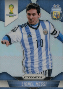 2014 Panini World Cup Prizm Lionel Messi Silver