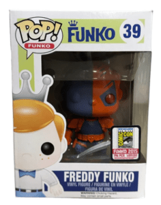 most valuable funko pop 1. Deathstroke Freddy Funko