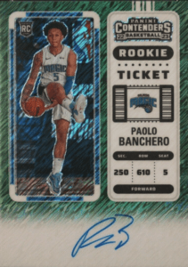 2022 Paolo Banchero Contenders Rookie ticket
