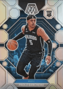 2022 Paolo Banchero rookie card Silver Mosaic Rookie