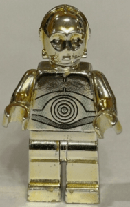 C-3PO - Chrome Gold lego minifigure