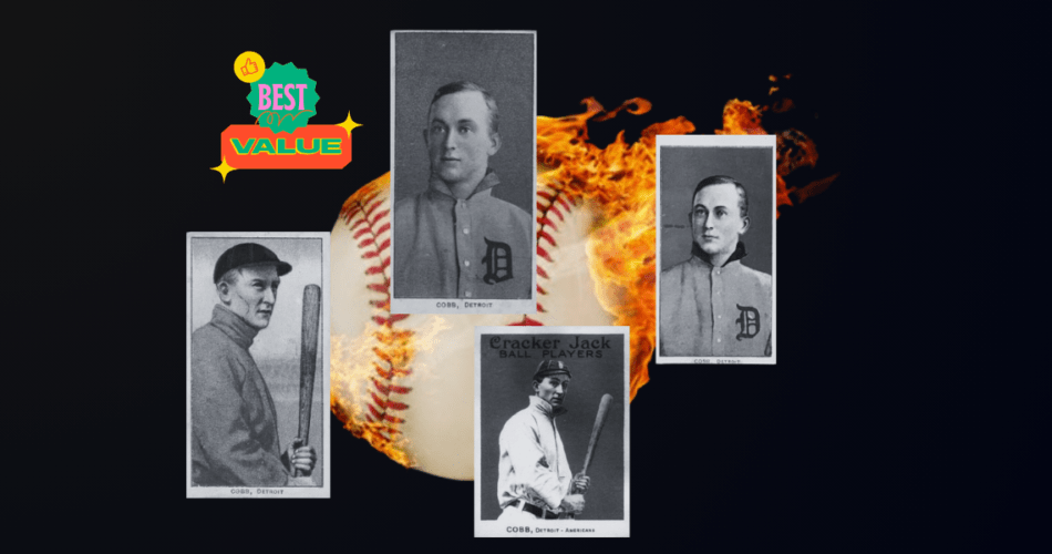 ty cobb card worth and most valuable