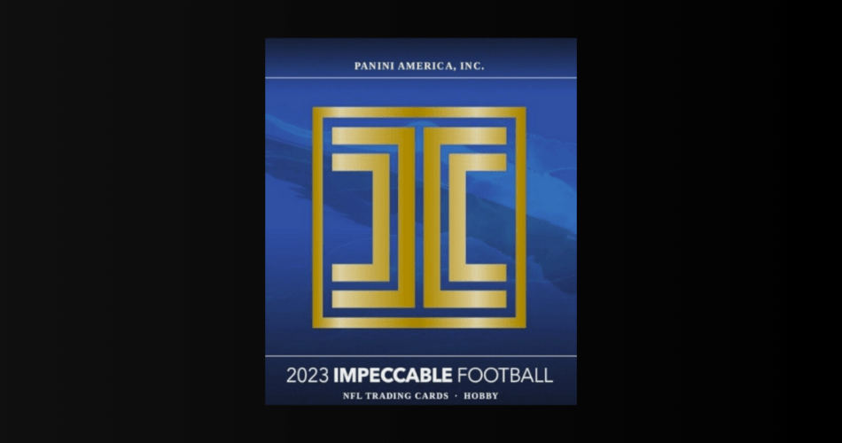 2023-24 Panini Impeccable Football Card Hobby Box