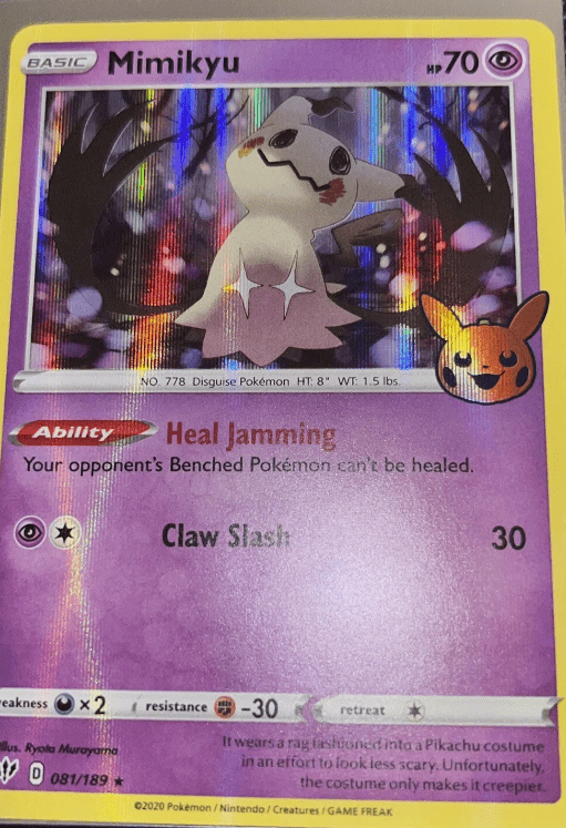 Misaligned Holographic Cards