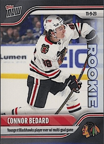 2023 Connor Bedard Topps Now Rookie Card 31