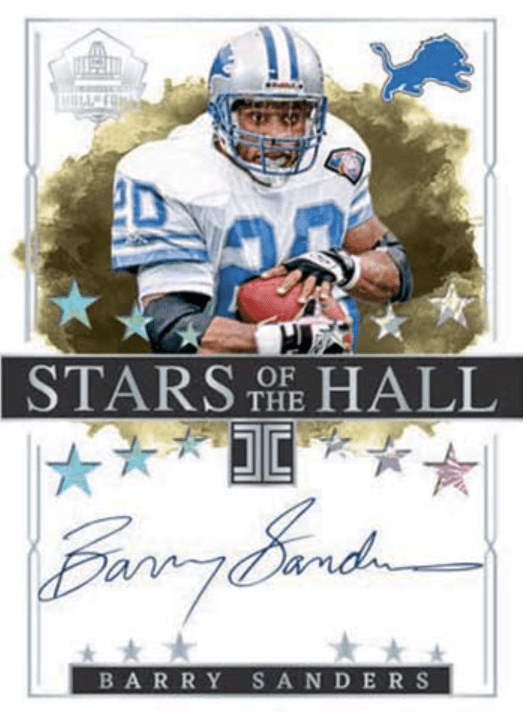 silver hall of famers inserts