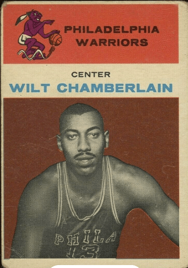 Best Wilt Chamberlain Basketball Rookie Card