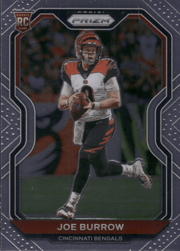 Joe Burrow Prizm 307 rookie card could double in 2024